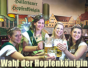 Wahl der Hallertauer Hopfenkönigin und Volksfest in Wolnzach (©Foto: Martin Schmitz)